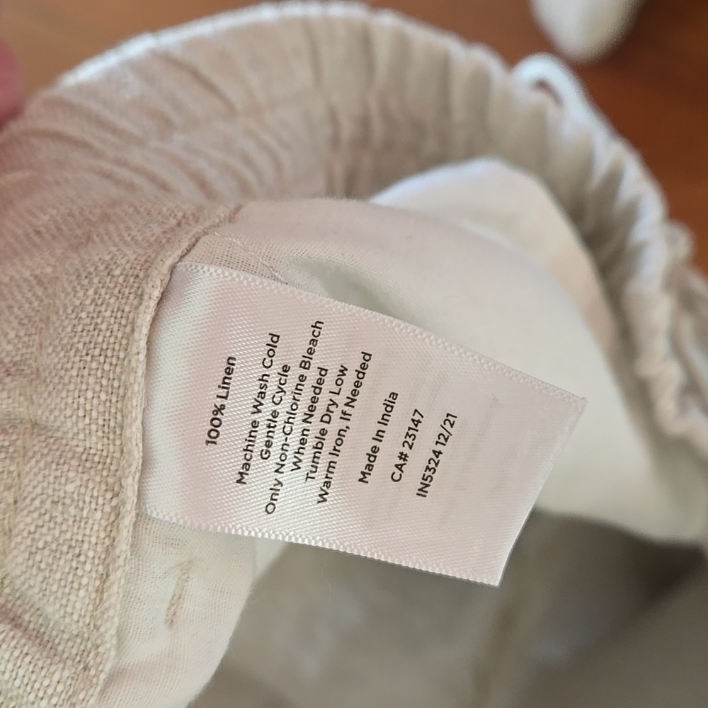 Talbots Linen Pant Size XLP - Picture 6 of 6